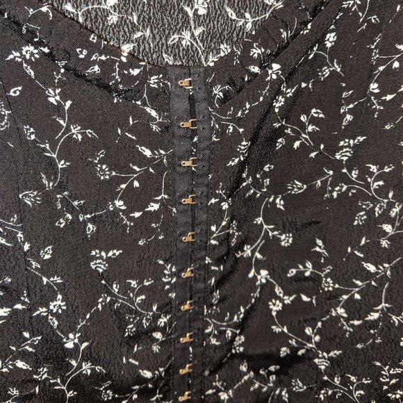 Floral Bustier Crop Top, M - Picture 7 of 7